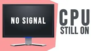 How To fix Monitor Black Off While CPU Power Running2019 Updated audio