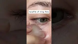 benefits of icing on face #aesthetic #skincare #trending