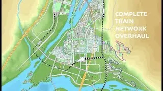 GETTING THE PERFECT TRAIN NETWORK | Cities Skylines