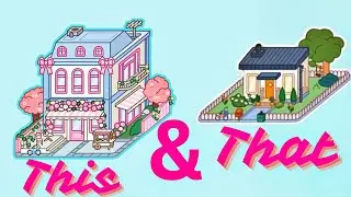 Sugar Pink Parlor + Starter Free House 💜💗 Toca Boca House Ideas 😍 Toca Life World