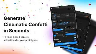 Confetti Animator Pro: The Ultimate Figma Plugin for Adding Celebration Animations to Your Designs!