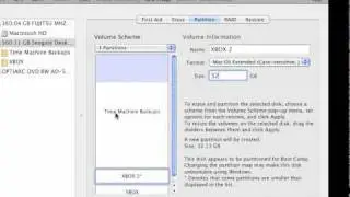 How to format/partition external hard drive for xbox 360, with a mac.mov