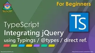 How to integrate jQuery with TypeScript