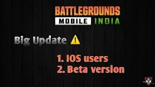 Battleground Mobile India Update | Big Update for IOS users  #atropineyt