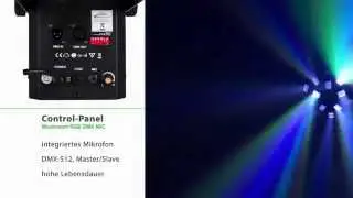 Mushroom RGB DMX MIC - Lightcraft