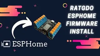 How to install ESPHome Firmware on RATGDO and add to Home Assistant