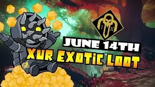 Destiny 2 | XUR NEW LOCATION! Xur Inventory, NEW Exotics & Perk Rolls | 14th June 2019