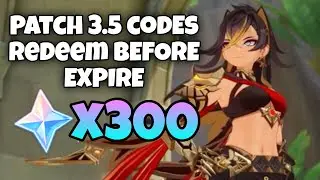 Patch 3.5 Livestream Codes! Redeem Now! | Genshin Impact