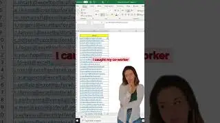 Create email list in Excel! 