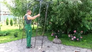 Садовая арка беседка 863 05R Инструкция