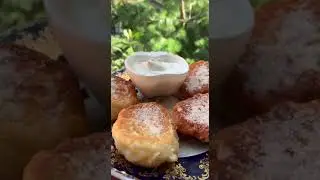 Сырнички на завтрак.