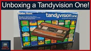 Unboxing the STRANGE Tandyvision One Console, an Intellivision Clone from 1982