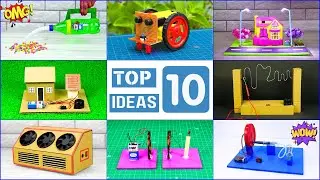 1st Prize Award🏆Top 10 New/Best Science Projects Ideas | 💯DIY Working Models for Science Exhibition