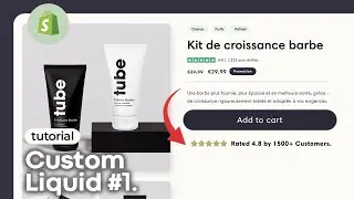 Custom Liquid Shopify Code #1 - Star Badge Reviews Shopify