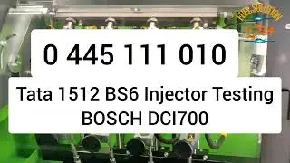 bs6 injector testing | bs6 CRI 2-20 OHW Injector Testing | Bs6 Injector Repair | DCI700 | 0445111010