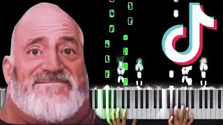 Mr Incredible Becoming Old - Meme - Piano tutorial