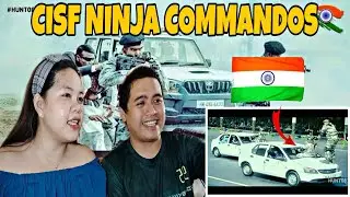 🇮🇳CISF Ninja Commandos - Special Security Group in Action | Filipino Couple Reaction
