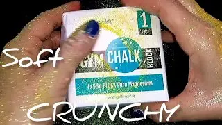 new🤍ONE FULL CHALK BLOCK CRUSHING 🤌🏻◻FRESH SOFT & CRUNCHY CHALK ◻crispy sound