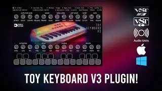 Toy Keyboard v3 VST VST3 AU plugin