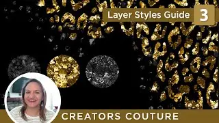 Photoshop Layer Style Application Tip: Apply the style before you start painting