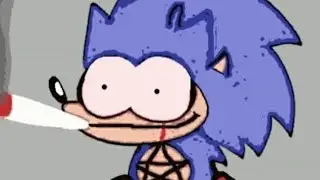 (FNF/Sonic/Dc2) Satanos Side View Preview Animation