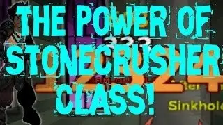 INSANE STONECRUSHER PVP FIGHT! (AQW)