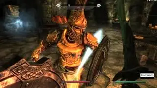 Draugr attack in High Gate ruins