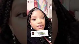 Halle Bailey On New Music 🤩
