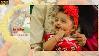 Rebika's Cinematic Teaser | Bengali Annaprashan Ceremony | A Beautiful First Rice Celebration | SBP