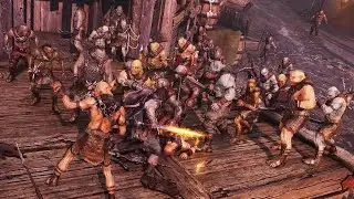 Talion VS 100 Uruks - Shadow of Mordor