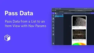 Using REST API data in Draftbit to pass data from a List screen to an Item Detail screen