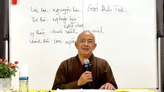 Pháp thoại-Kinh A Di Đà-Thầy Thông Đức-do Bồ Đề Phật Quốc Đại Học Sakya Buddha tại Houston