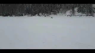 POLARIS RZR 900 по замершему озеру