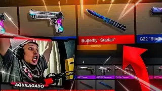minha REAÇÃO ao GANHAR uma FACA no STANDOFF 2 pela PRIMEIRA VEZ!