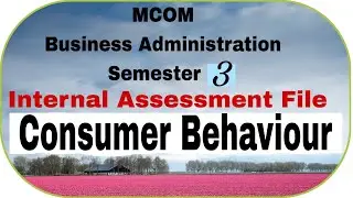 CB BADM 302 SEM 3 MCOM project file #uok