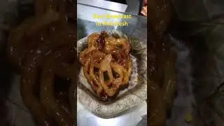 Rishikesh Food Tour | Best n sabse sasta breakfast in Rishikesh | Geeta Bhawan | #rishikesh #shorts