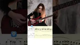 Metal guitar solo by Alexandra Lioness