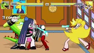 Mugen N°14: Vector (Yo) & Iori Yagami VS Panty & Stocking