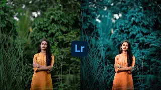 Lightroom dark blue tone effect | Lightroom moody blue preset | Lightroom blue background editing