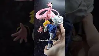 super vegito vs super buu #dragonball #actionfigures #dtagonballsuper #goku #figure #dragonballz