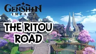 The Ritou Road Walkthrough + Hidden Achievement l Genshin Impact Gameplay (No Commentary)