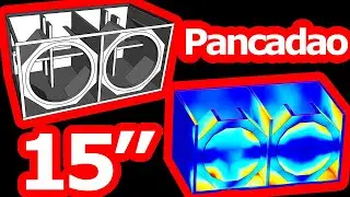 [PLAN] 15" PANCADAO SUBWOOFER OUTDOOR LOUD BASS CHEST STOMPER