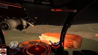 Elite Dangerous: landing on a 2.2g planet