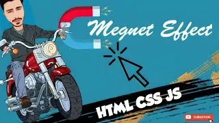 Web Design Magic: Parallax and Magnet Effects with HTML, CSS, JS