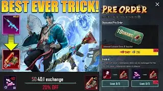 OMG😍 FREE M416 PRE-ORDER EVENT IS HERE || HOW TO CONVERT SCARL GEMS TO M416 GEMS FREE!