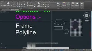 WipeOut Command In AutoCAD In Hindi