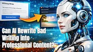Can AI Rewrite Bad Writing into Professional Content?