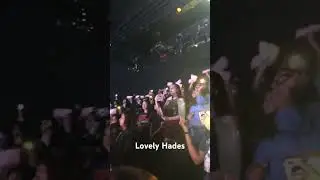 Day6 in LA- watching the crowd hold my banners… 😭🩵