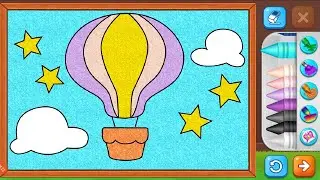 Balloon Coloring Pages