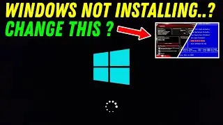 Windows Not Installing Problem In Laptop & Desktop || Laptop Not Installing Windows
